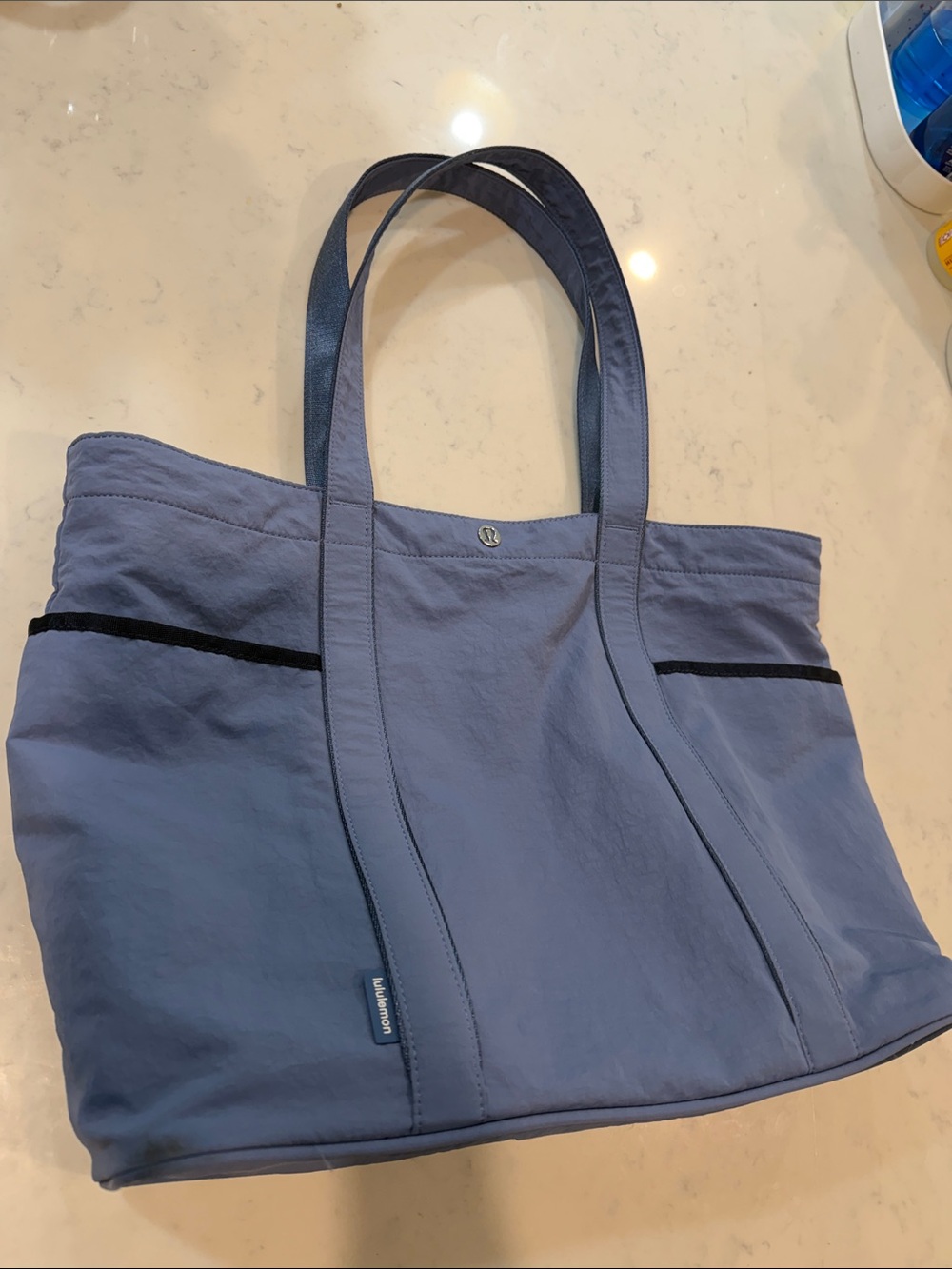 lululemon athletica Daily Multi-Pocket Tote Bag 20L in oasis blue